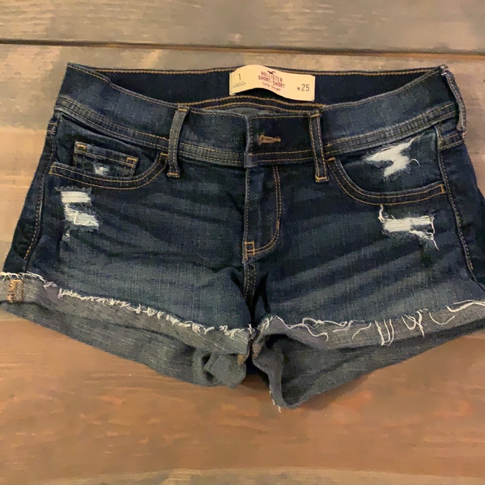 Hollister denim shorts